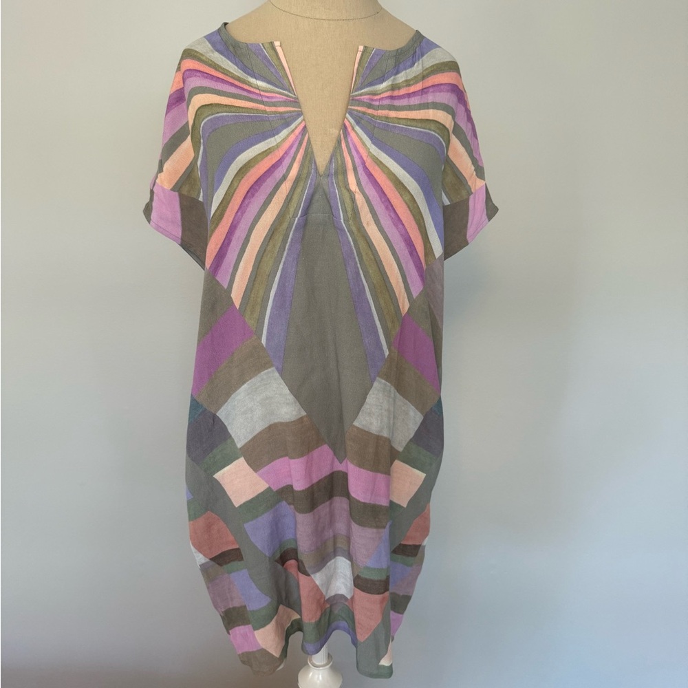 Mara Hoffman Multicolor Striped Swim Coverup